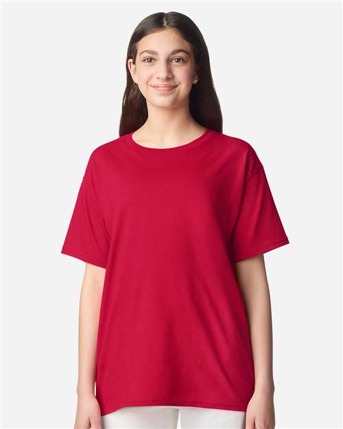 Gildan-3000B-Youth Light Cotton T-Shirt - Image 60
