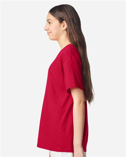 Gildan-3000B-Youth Light Cotton T-Shirt - Image 61