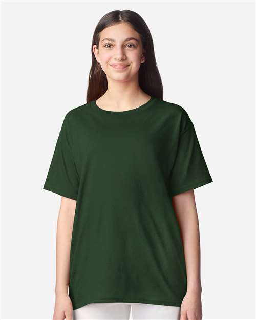 Gildan-3000B-Youth Light Cotton T-Shirt - Image 69