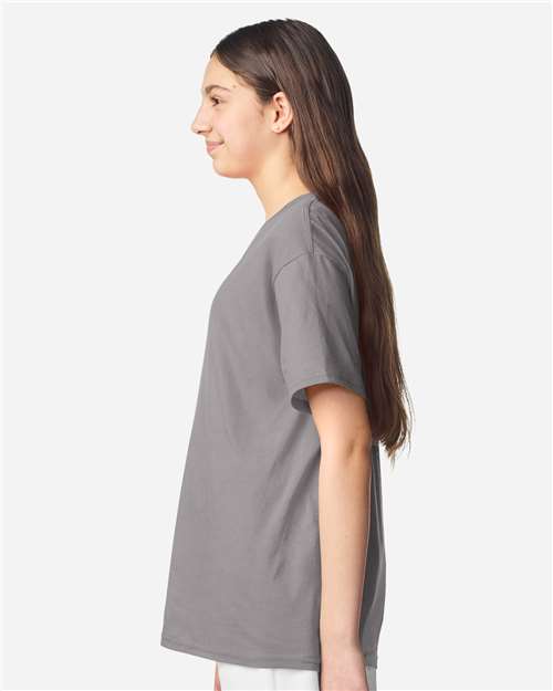 Gildan-3000B-Youth Light Cotton T-Shirt - Image 79