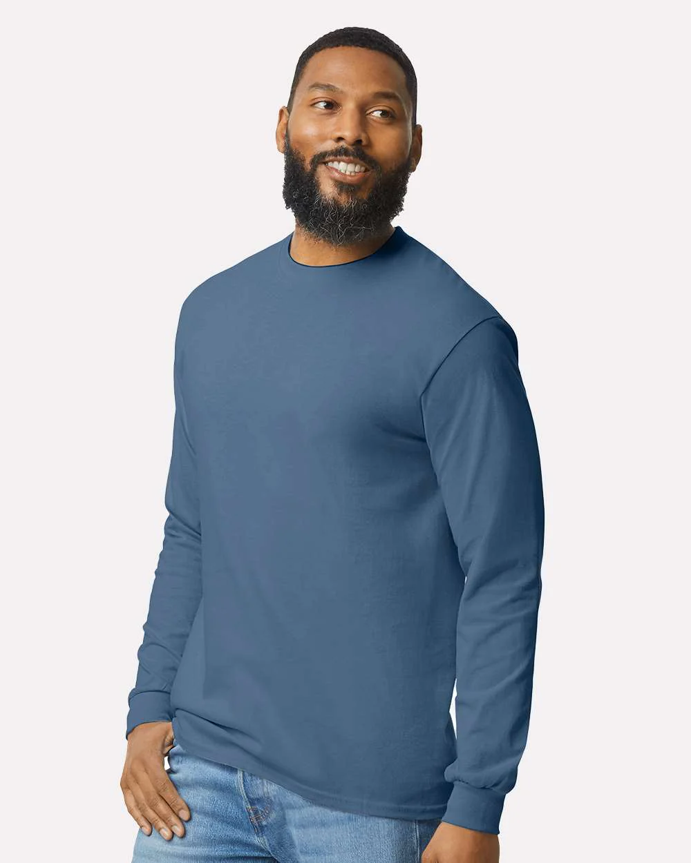 Gildan-5400-Heavy Cotton™ Long Sleeve T-Shirt - Image 40