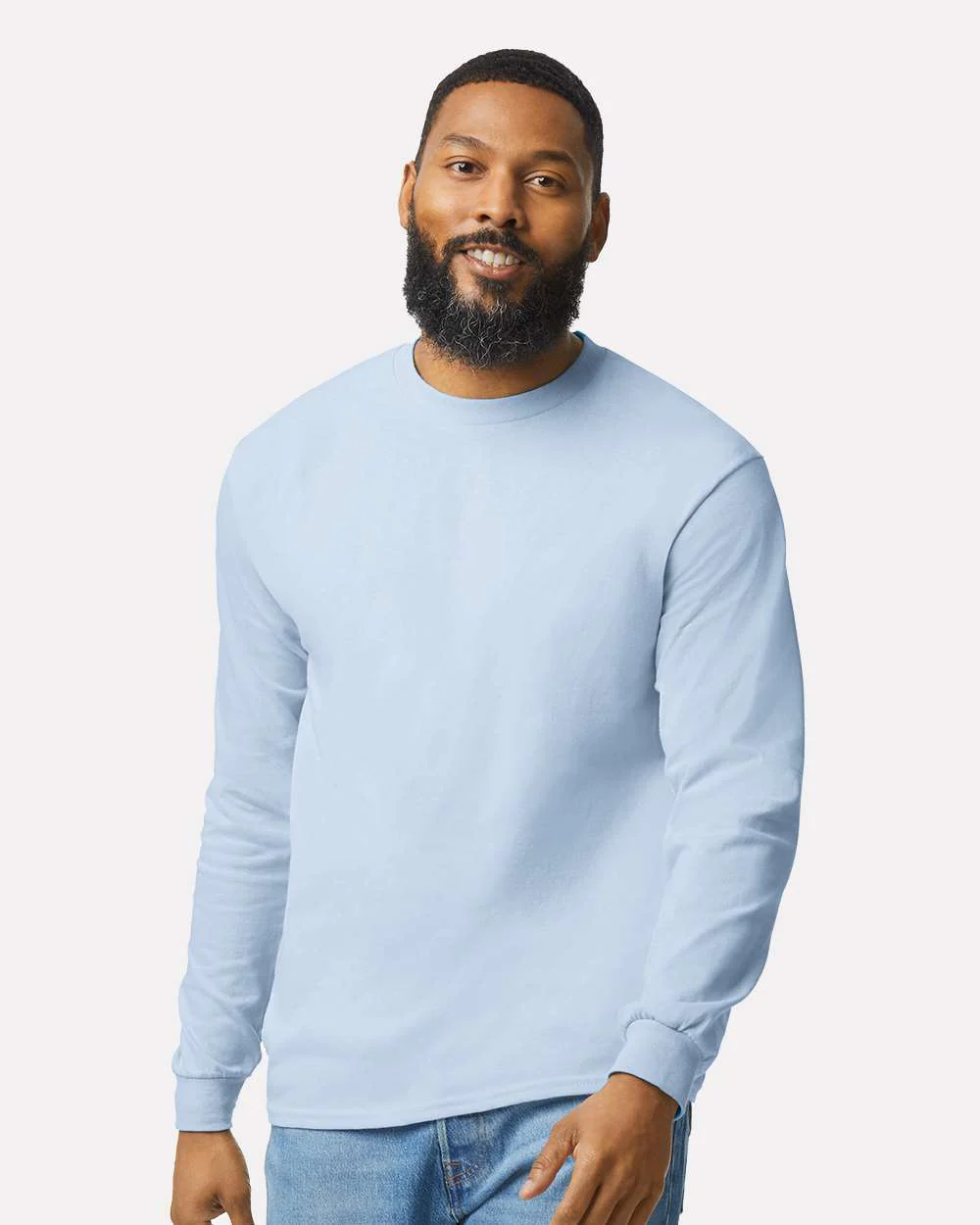 Gildan-5400-Heavy Cotton™ Long Sleeve T-Shirt - Image 49