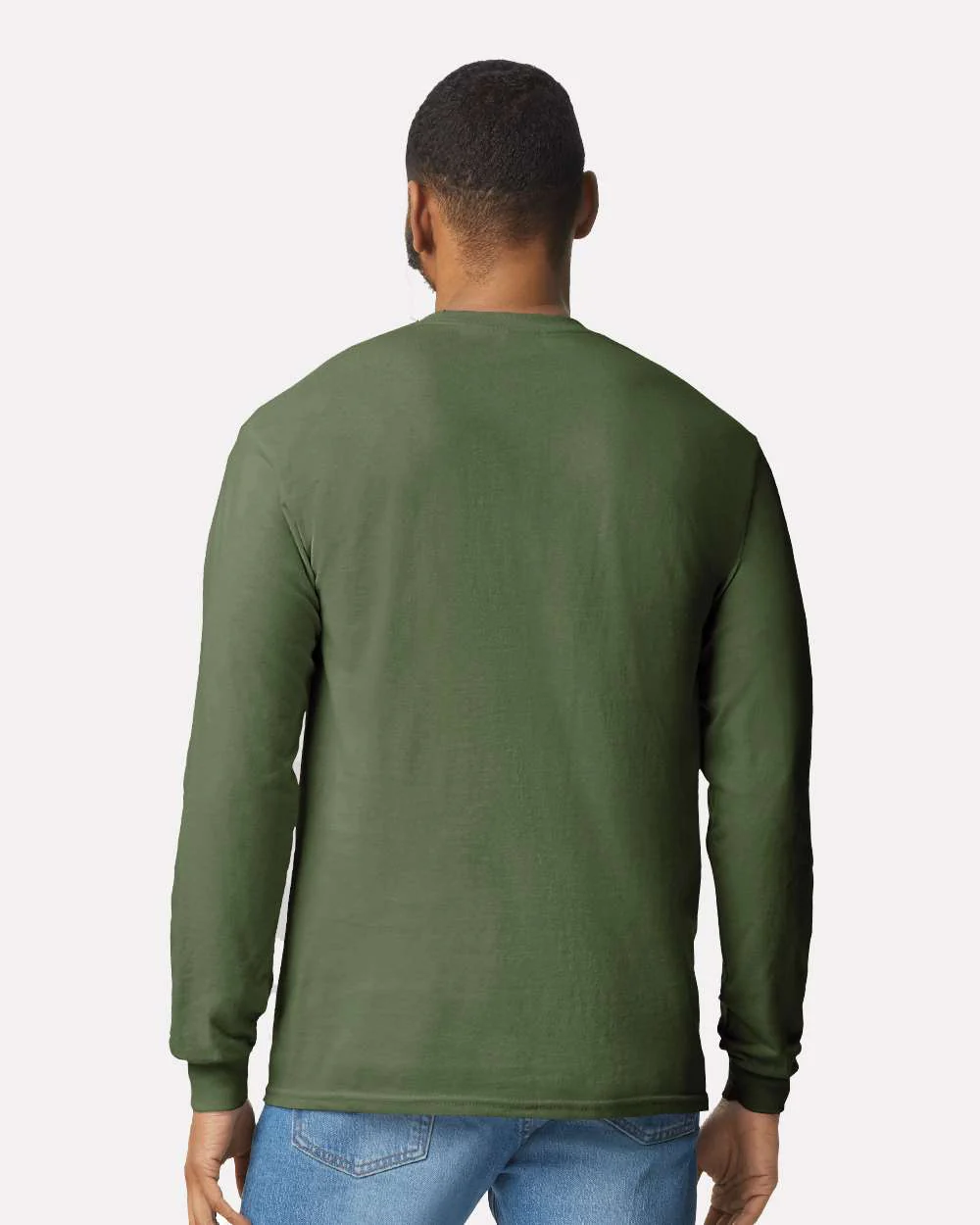 Gildan-5400-Heavy Cotton™ Long Sleeve T-Shirt - Image 59