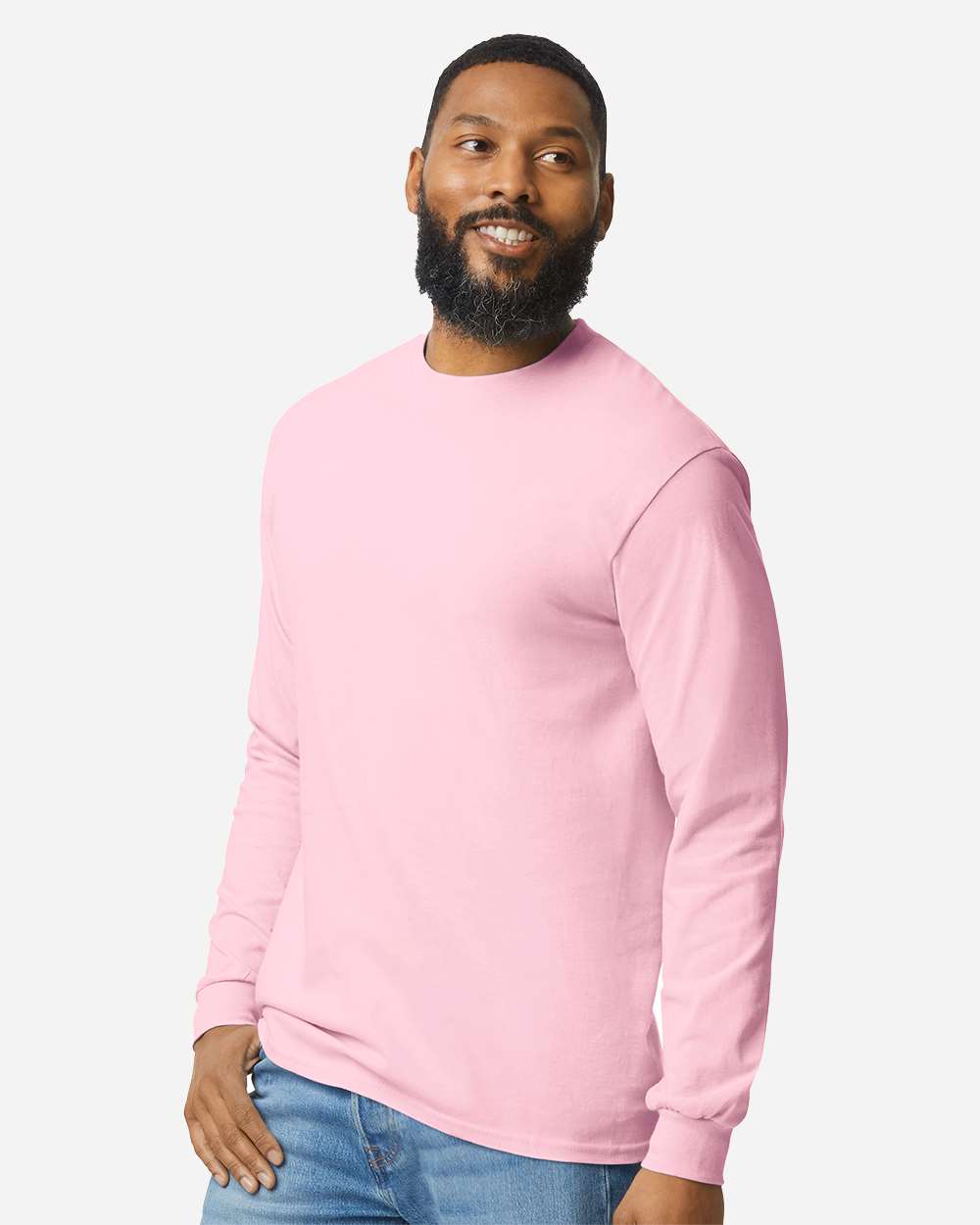 Gildan-5400-Heavy Cotton™ Long Sleeve T-Shirt - Image 97