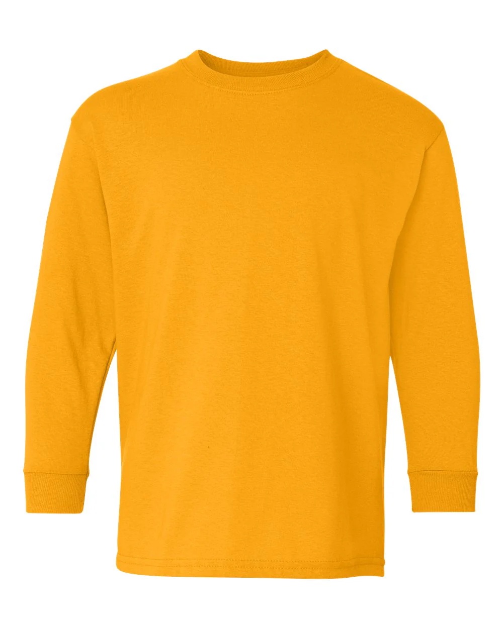 Gildan-5400B-Heavy Cotton™ Youth Long Sleeve T-Shirt - Image 11