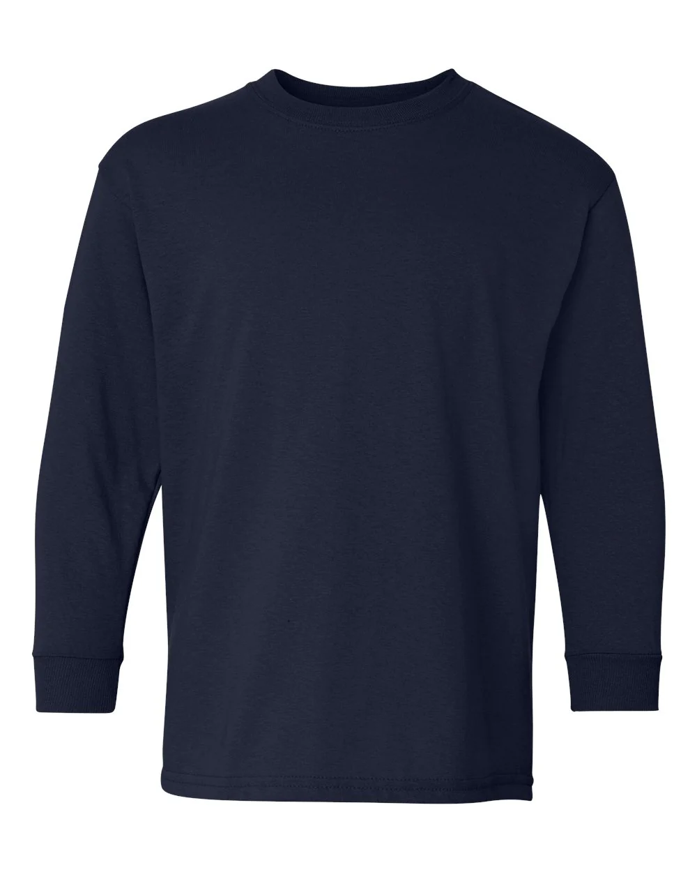 Gildan-5400B-Heavy Cotton™ Youth Long Sleeve T-Shirt - Image 17