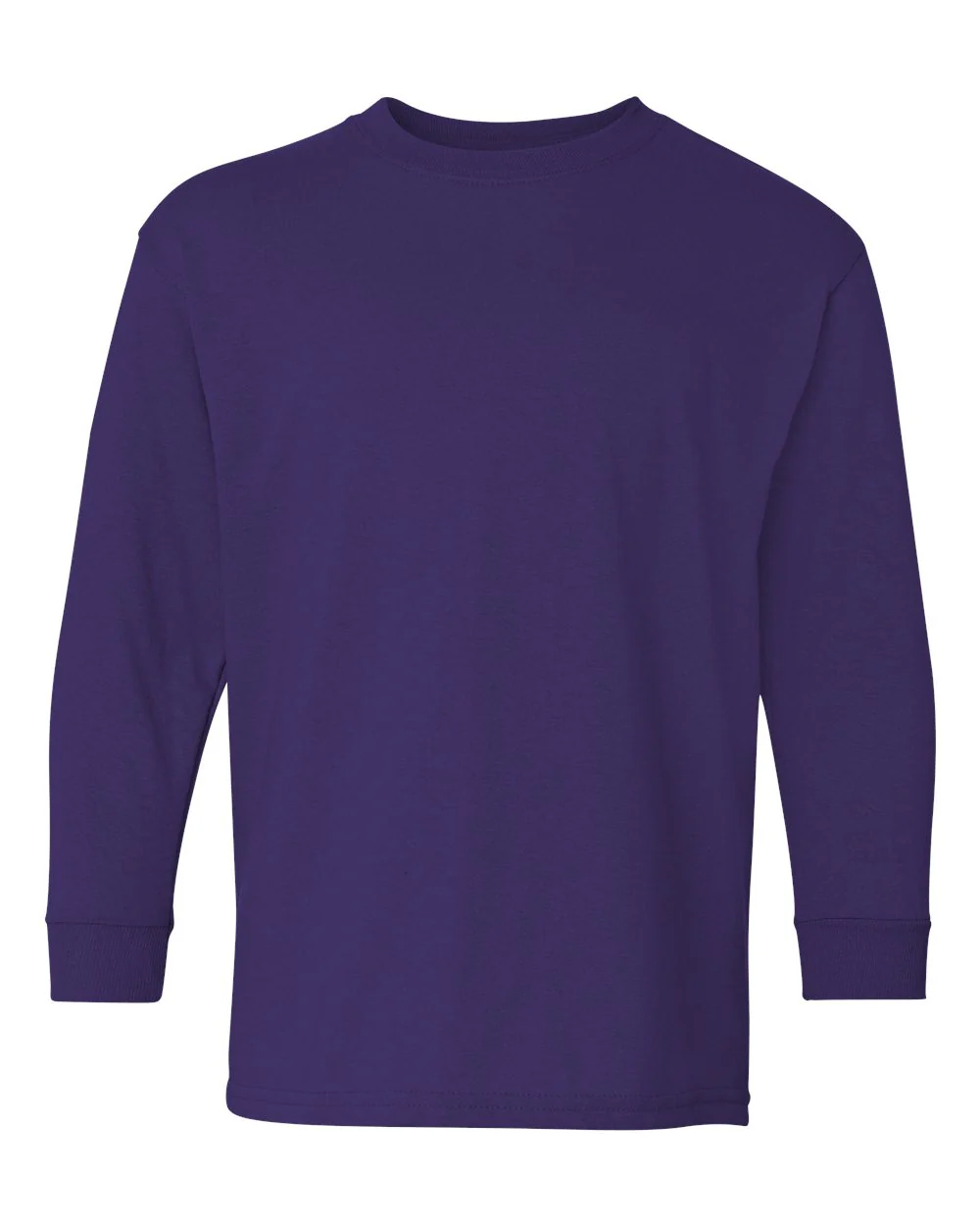 Gildan-5400B-Heavy Cotton™ Youth Long Sleeve T-Shirt - Image 20