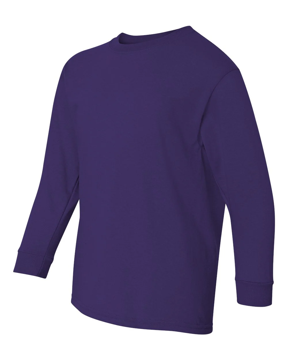 Gildan-5400B-Heavy Cotton™ Youth Long Sleeve T-Shirt - Image 22