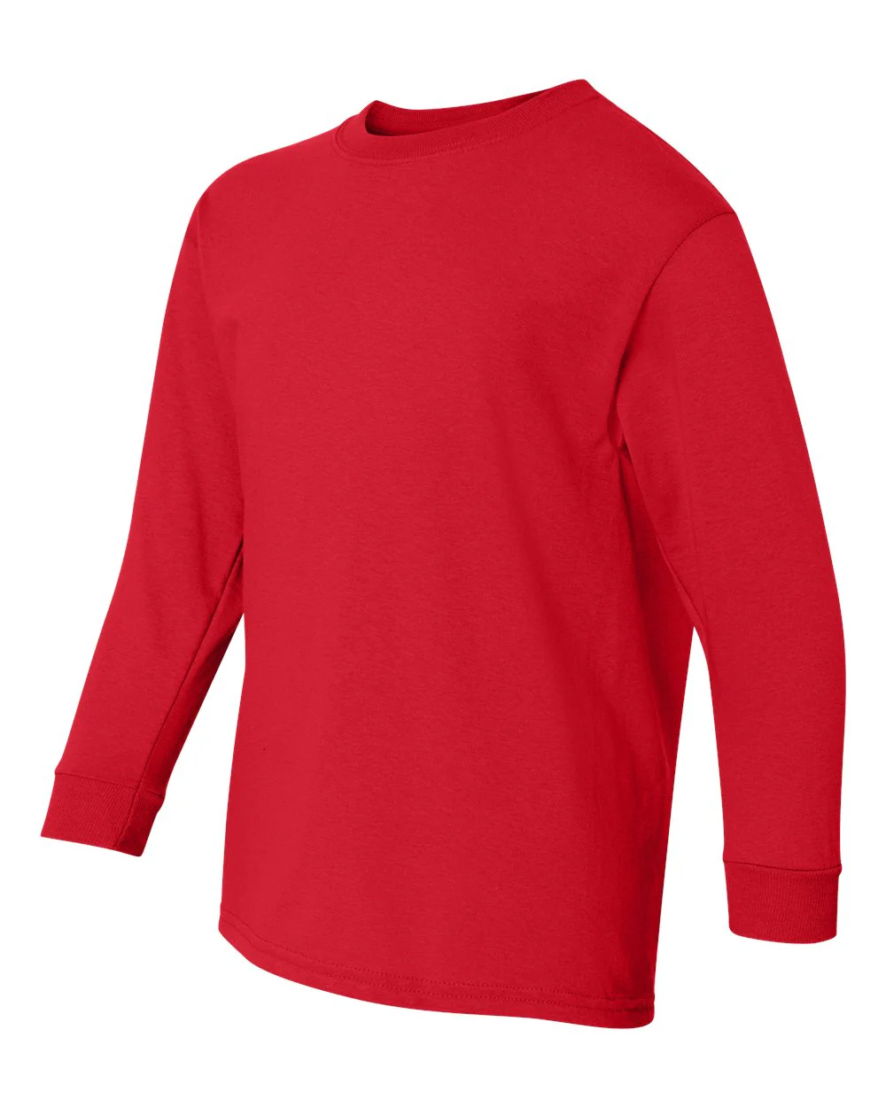 Gildan-5400B-Heavy Cotton™ Youth Long Sleeve T-Shirt - Image 25