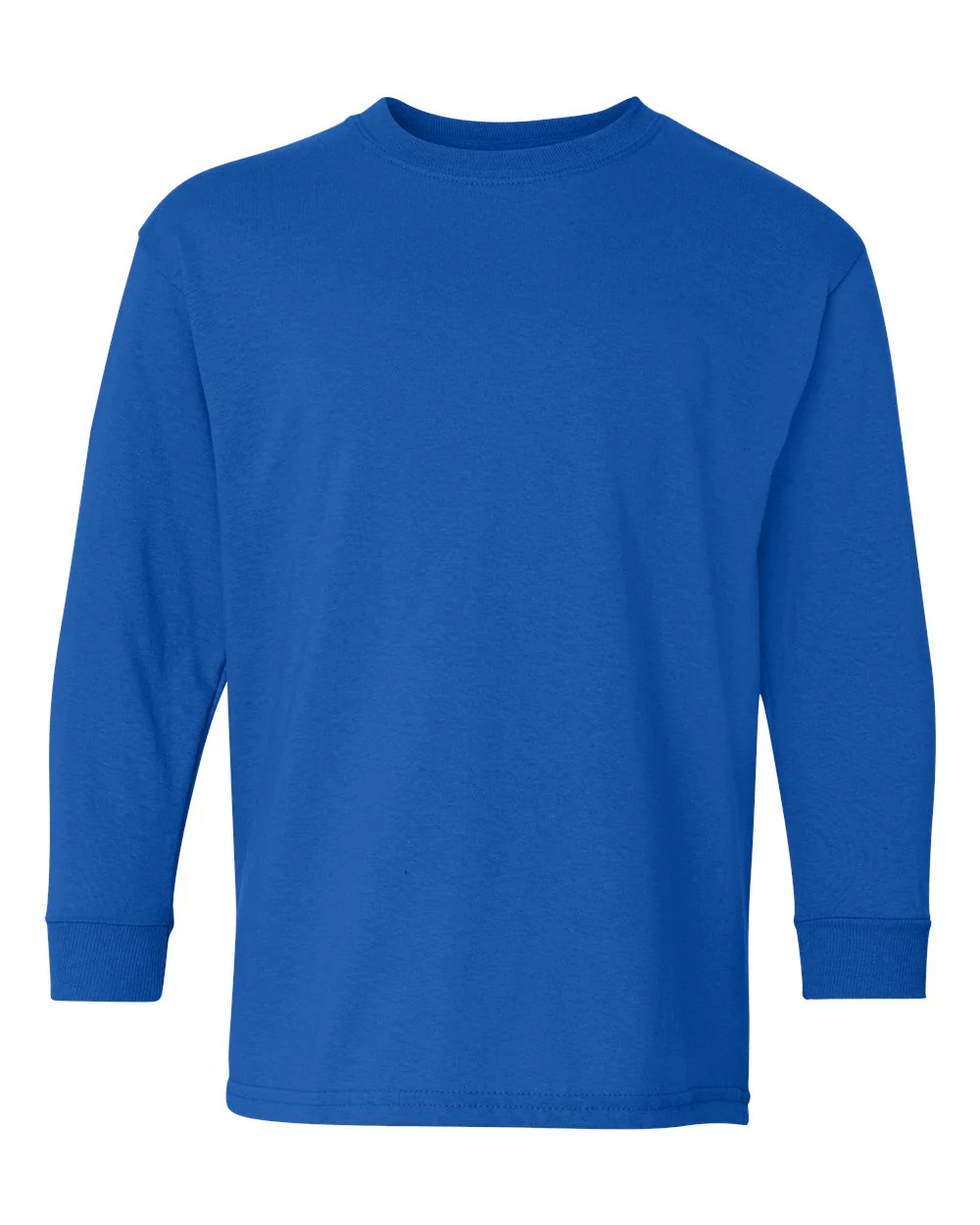 Gildan-5400B-Heavy Cotton™ Youth Long Sleeve T-Shirt - Image 26