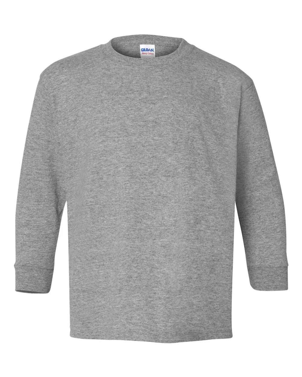 Gildan-5400B-Heavy Cotton™ Youth Long Sleeve T-Shirt - Image 30