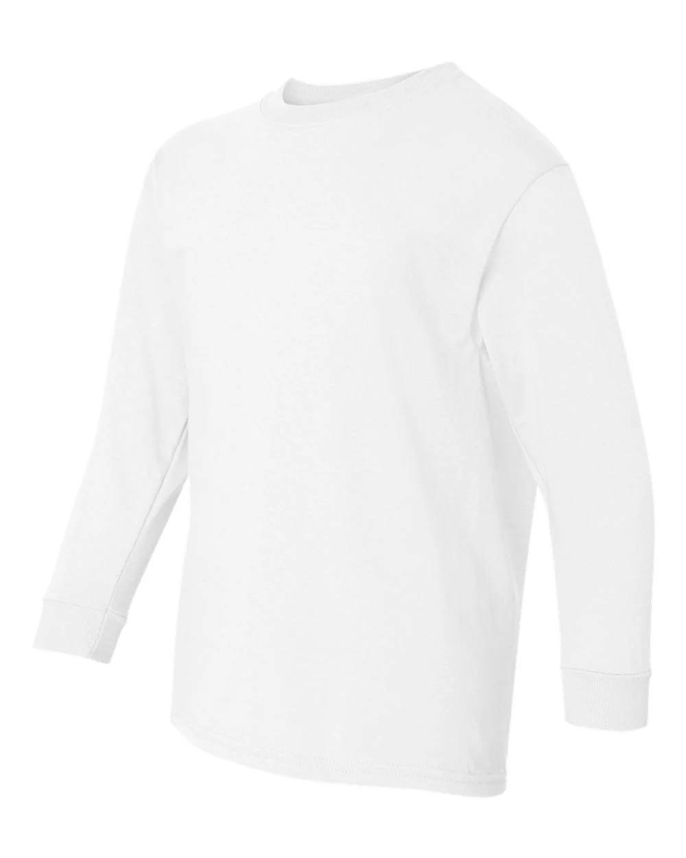 Gildan-5400B-Heavy Cotton™ Youth Long Sleeve T-Shirt - Image 35