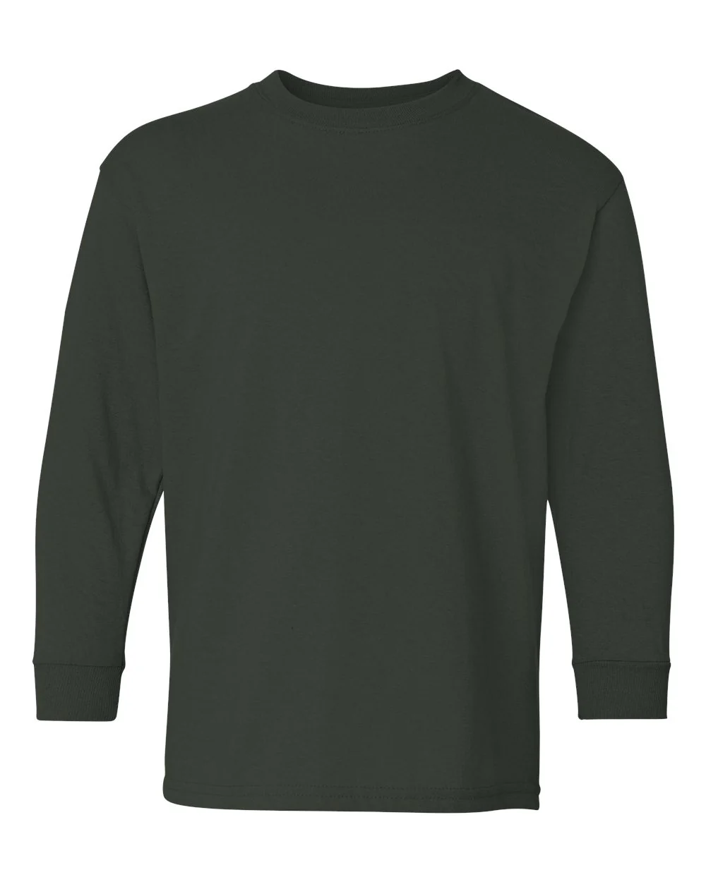 Gildan-5400B-Heavy Cotton™ Youth Long Sleeve T-Shirt - Image 8