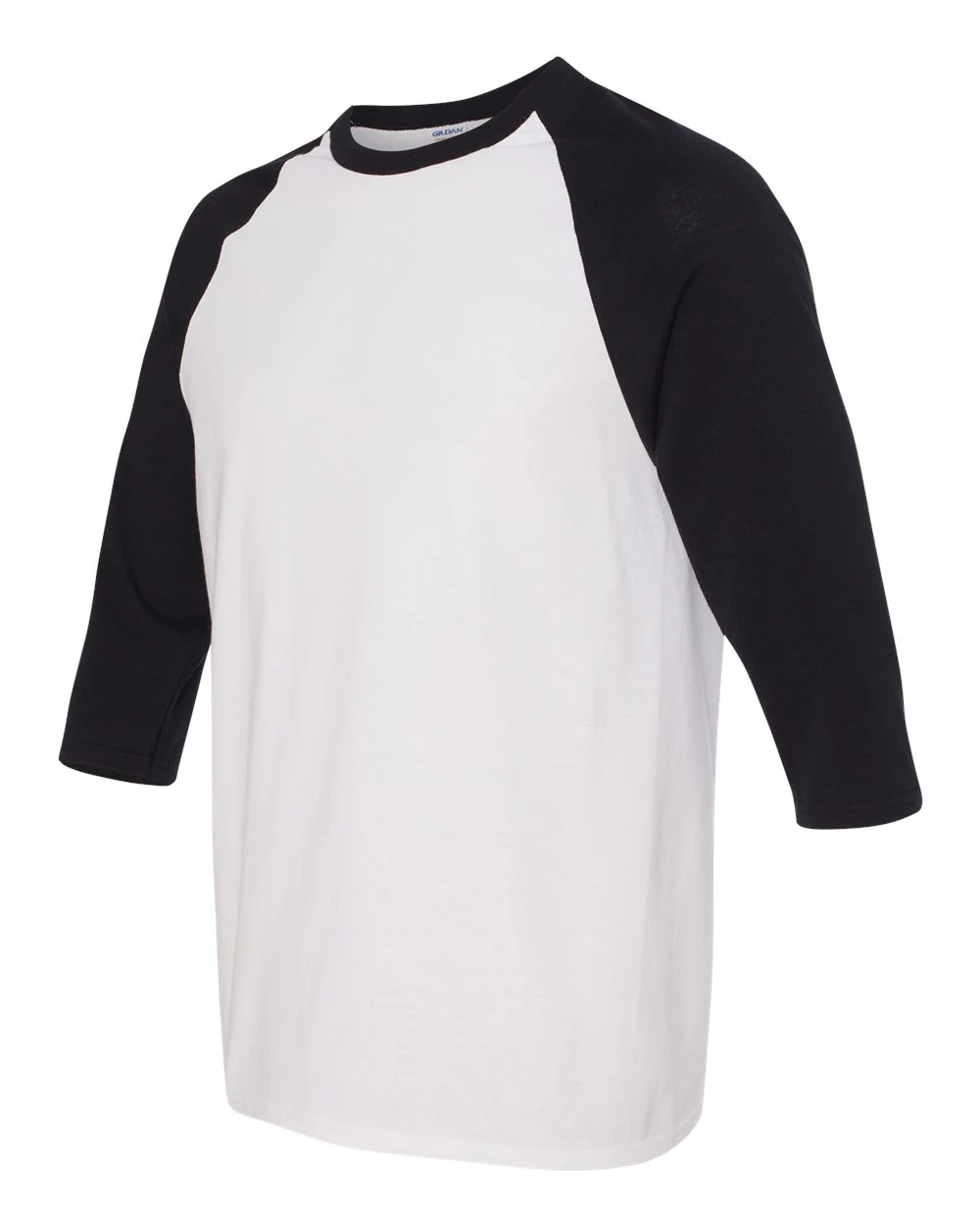 Gildan-5700-Heavy Cotton™ Raglan Three-Quarter Sleeve T-Shirt - Image 16