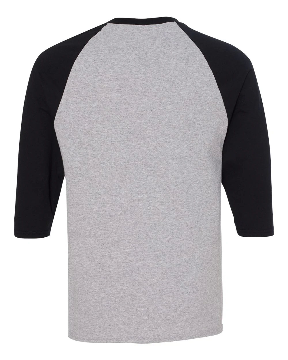 Gildan-5700-Heavy Cotton™ Raglan Three-Quarter Sleeve T-Shirt - Image 2