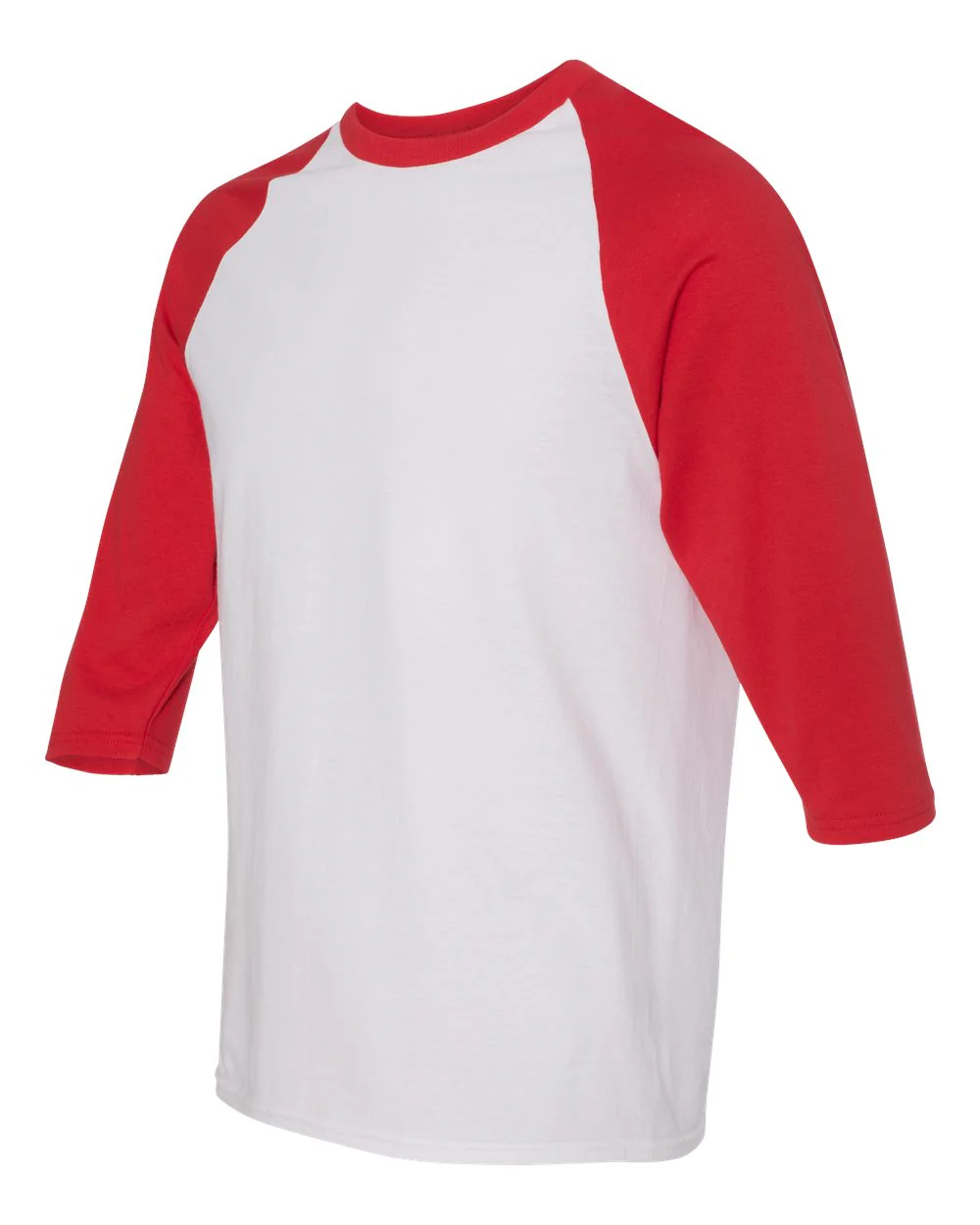Gildan-5700-Heavy Cotton™ Raglan Three-Quarter Sleeve T-Shirt - Image 25