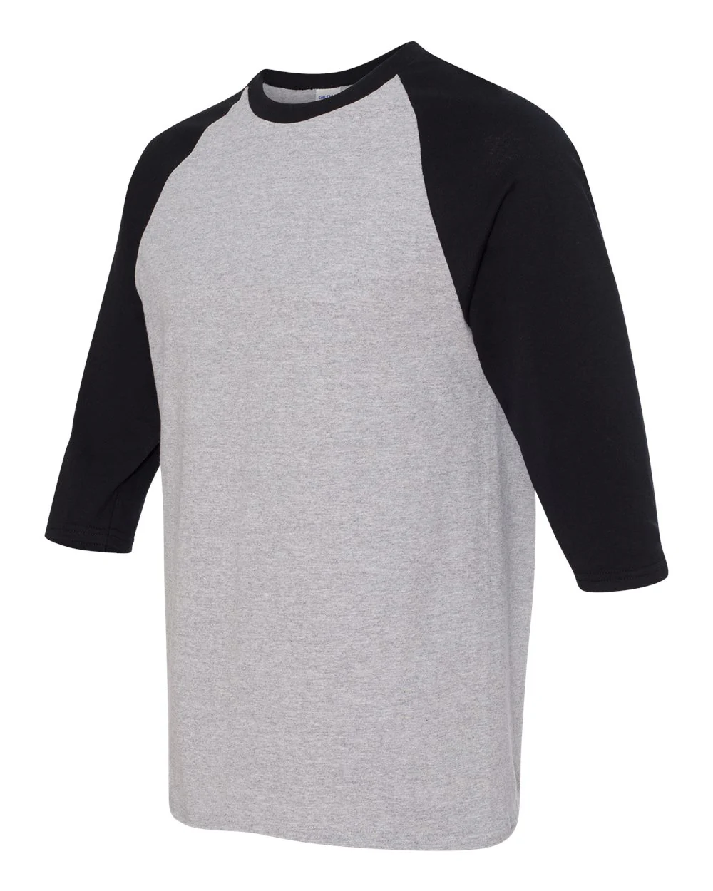 Gildan-5700-Heavy Cotton™ Raglan Three-Quarter Sleeve T-Shirt - Image 3