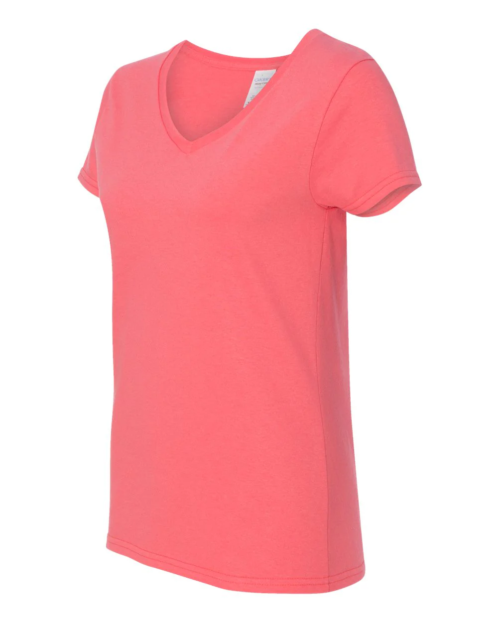 Gildan-5V00L-Heavy Cotton™ Women’s V-Neck T-Shirt - Image 13