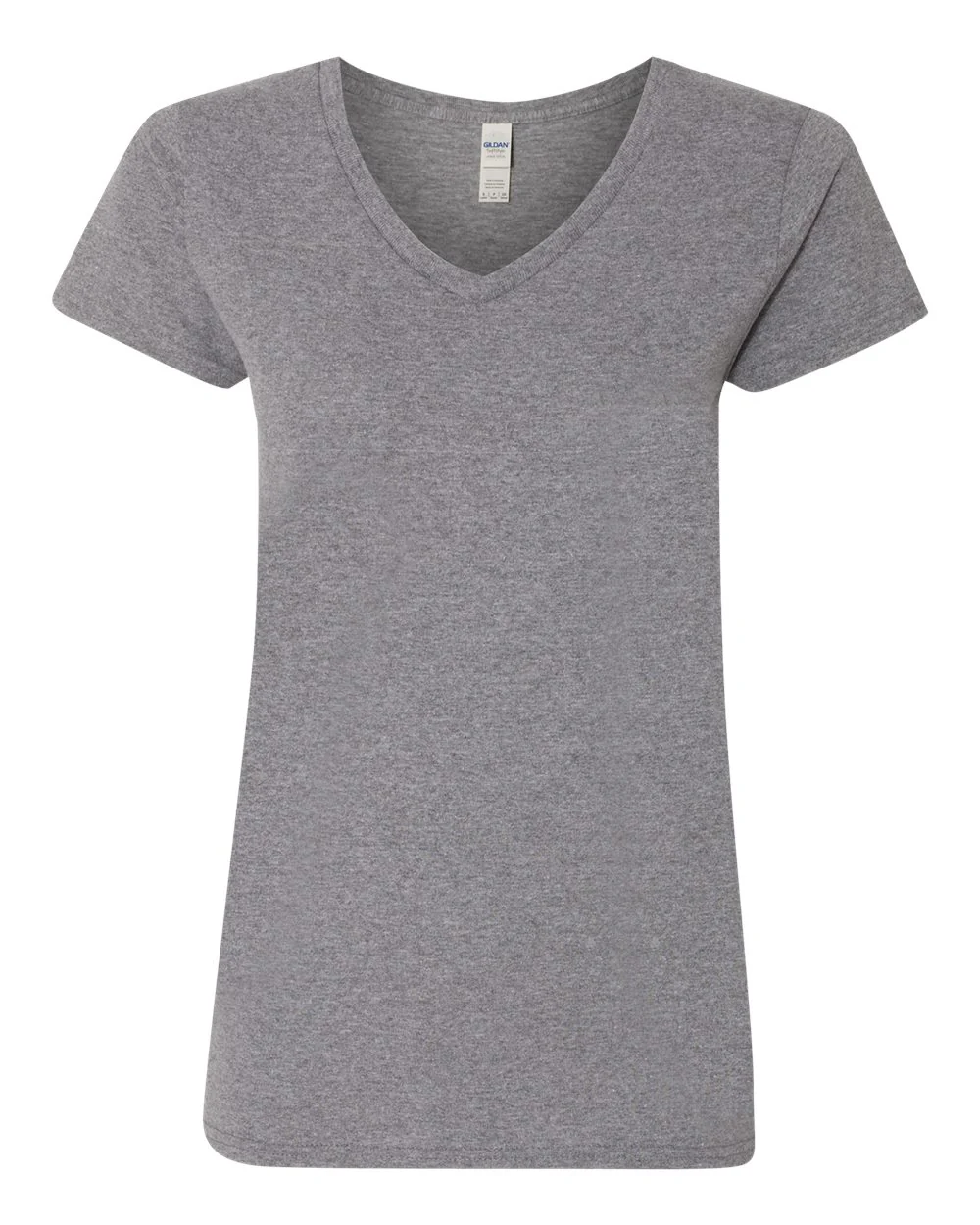 Gildan-5V00L-Heavy Cotton™ Women’s V-Neck T-Shirt - Image 14