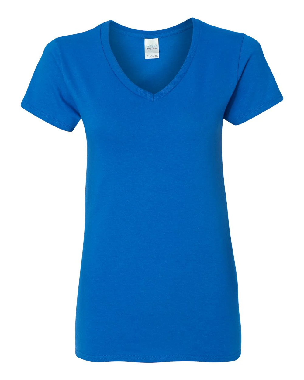 Gildan-5V00L-Heavy Cotton™ Women’s V-Neck T-Shirt - Image 32