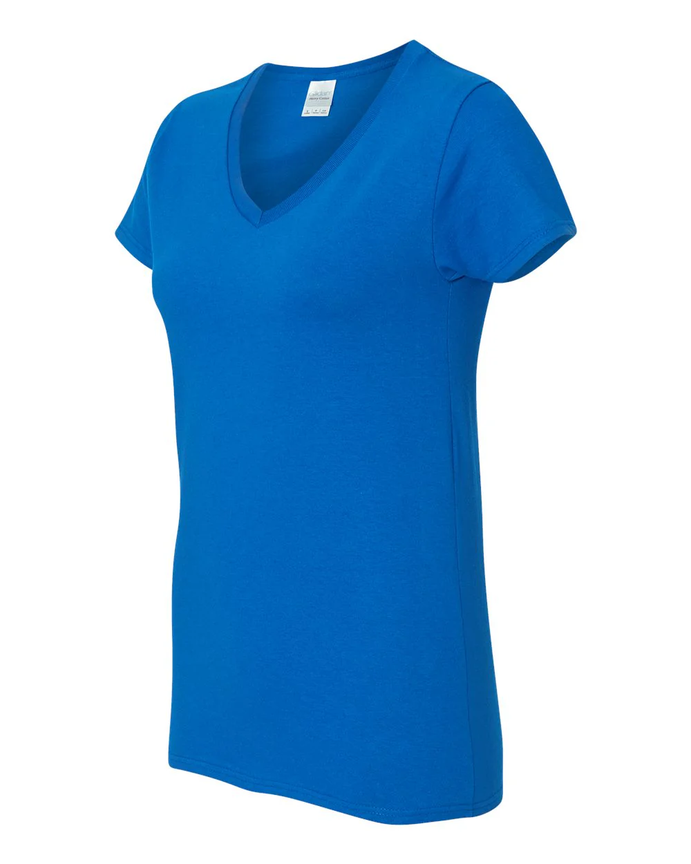 Gildan-5V00L-Heavy Cotton™ Women’s V-Neck T-Shirt - Image 34