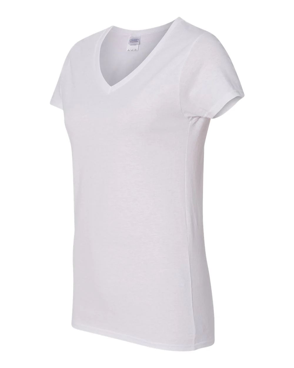 Gildan-5V00L-Heavy Cotton™ Women’s V-Neck T-Shirt - Image 43
