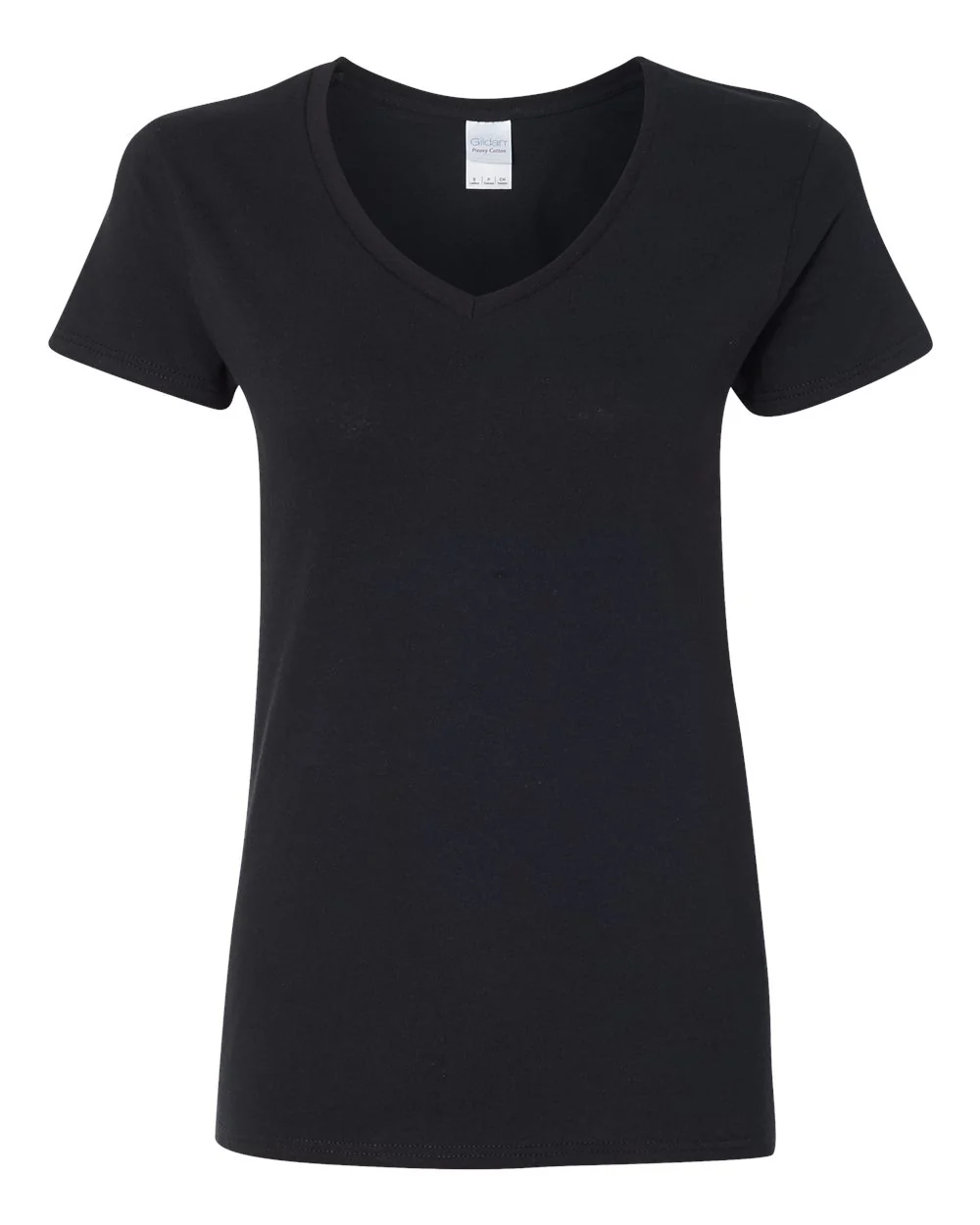 Gildan-5V00L-Heavy Cotton™ Women’s V-Neck T-Shirt - Image 5