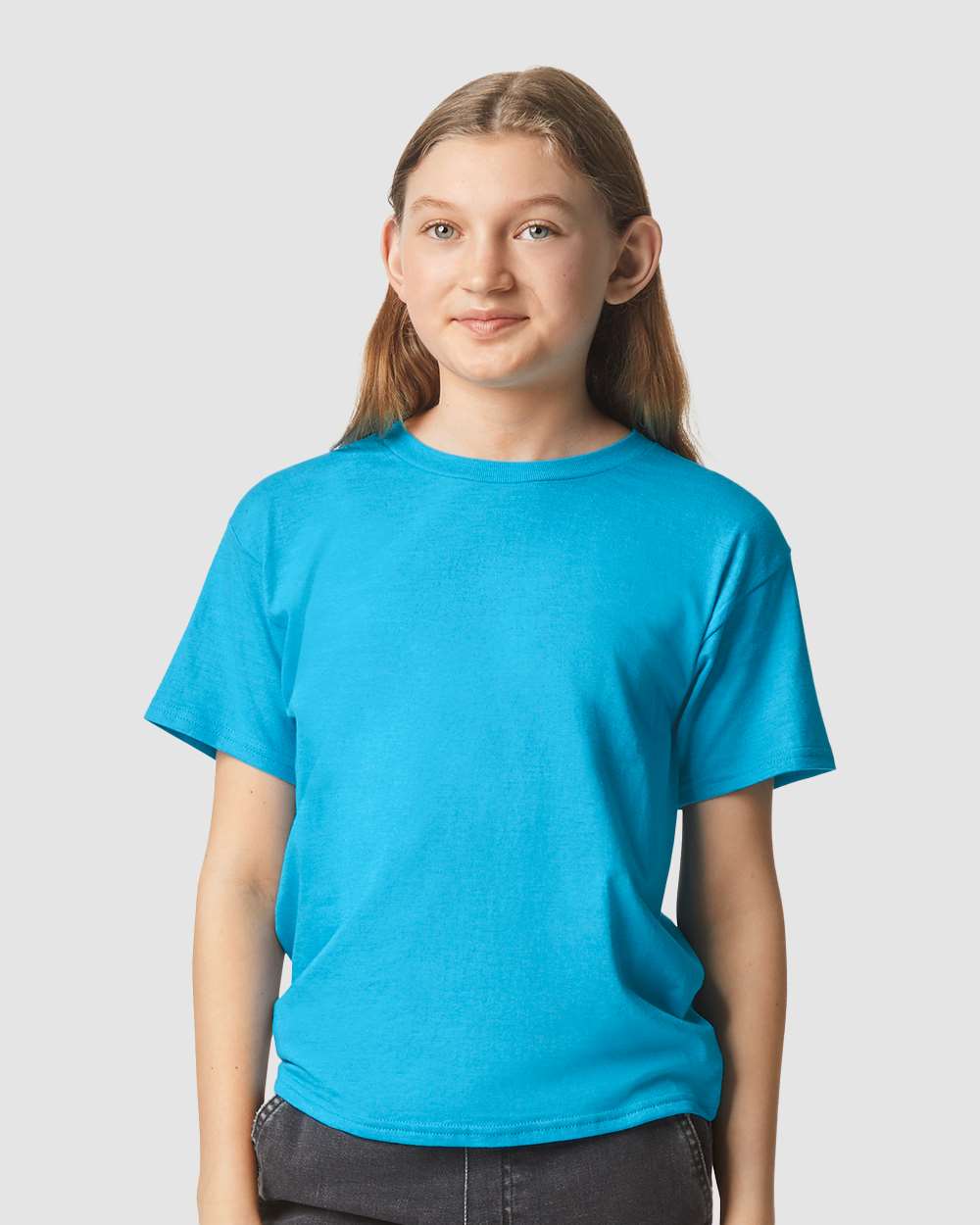 Gildan-64000BCVC-Softstyle® Youth CVC T-Shirt - Image 11