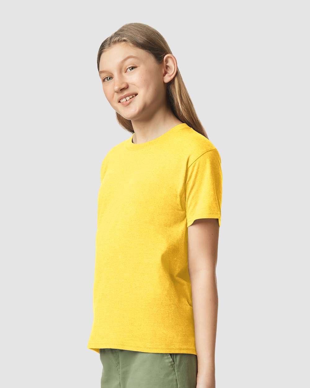 Gildan-64000BCVC-Softstyle® Youth CVC T-Shirt - Image 24