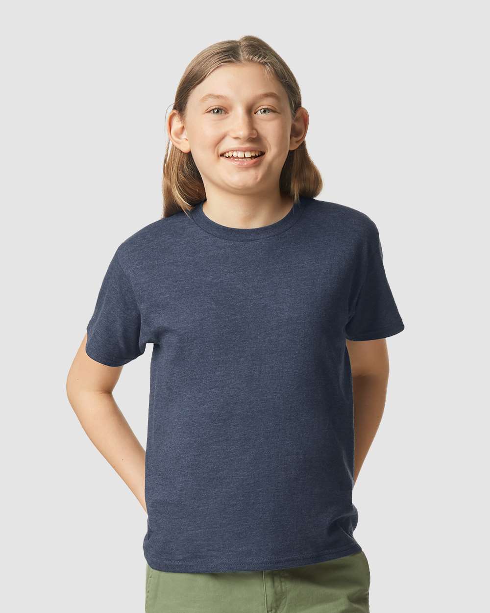 Gildan-64000BCVC-Softstyle® Youth CVC T-Shirt - Image 35