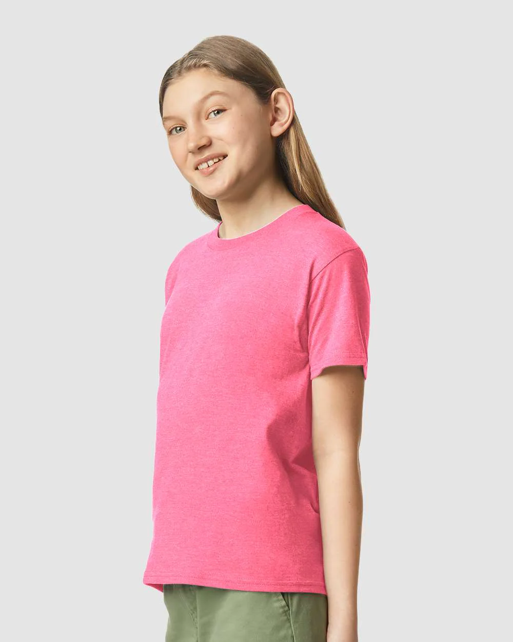 Gildan-64000BCVC-Softstyle® Youth CVC T-Shirt - Image 42