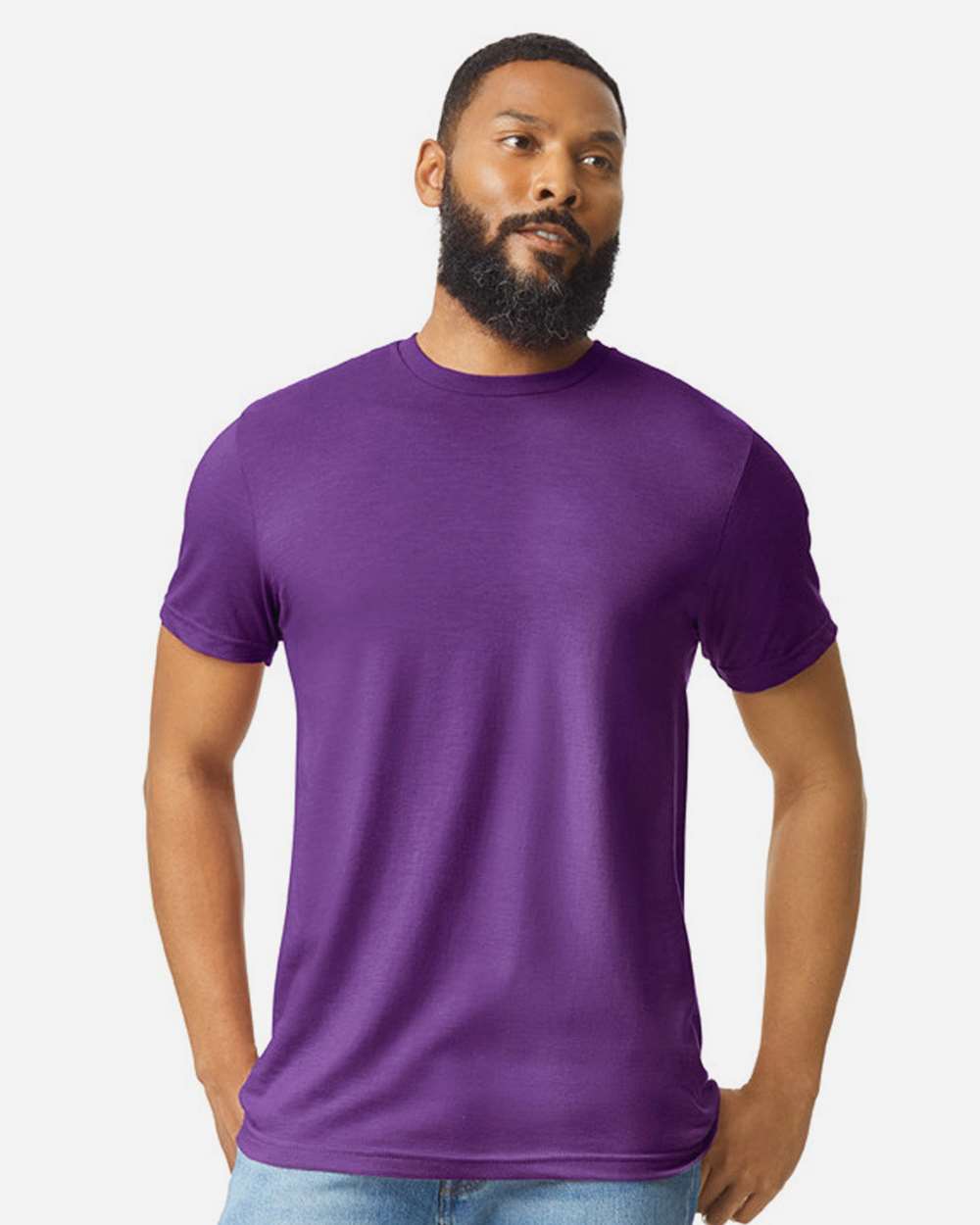 Gildan-64000CVC-Softstyle® CVC T-Shirt - Image 4