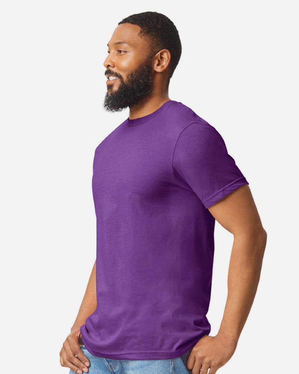 Gildan-64000CVC-Softstyle® CVC T-Shirt - Image 5
