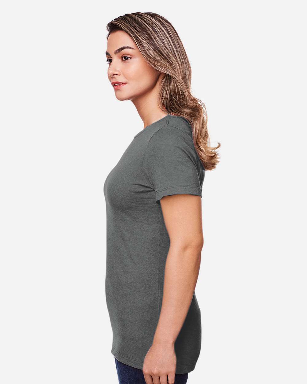 Gildan-64001LCVC-Softstyle® Women's CVC T-Shirt - Image 12