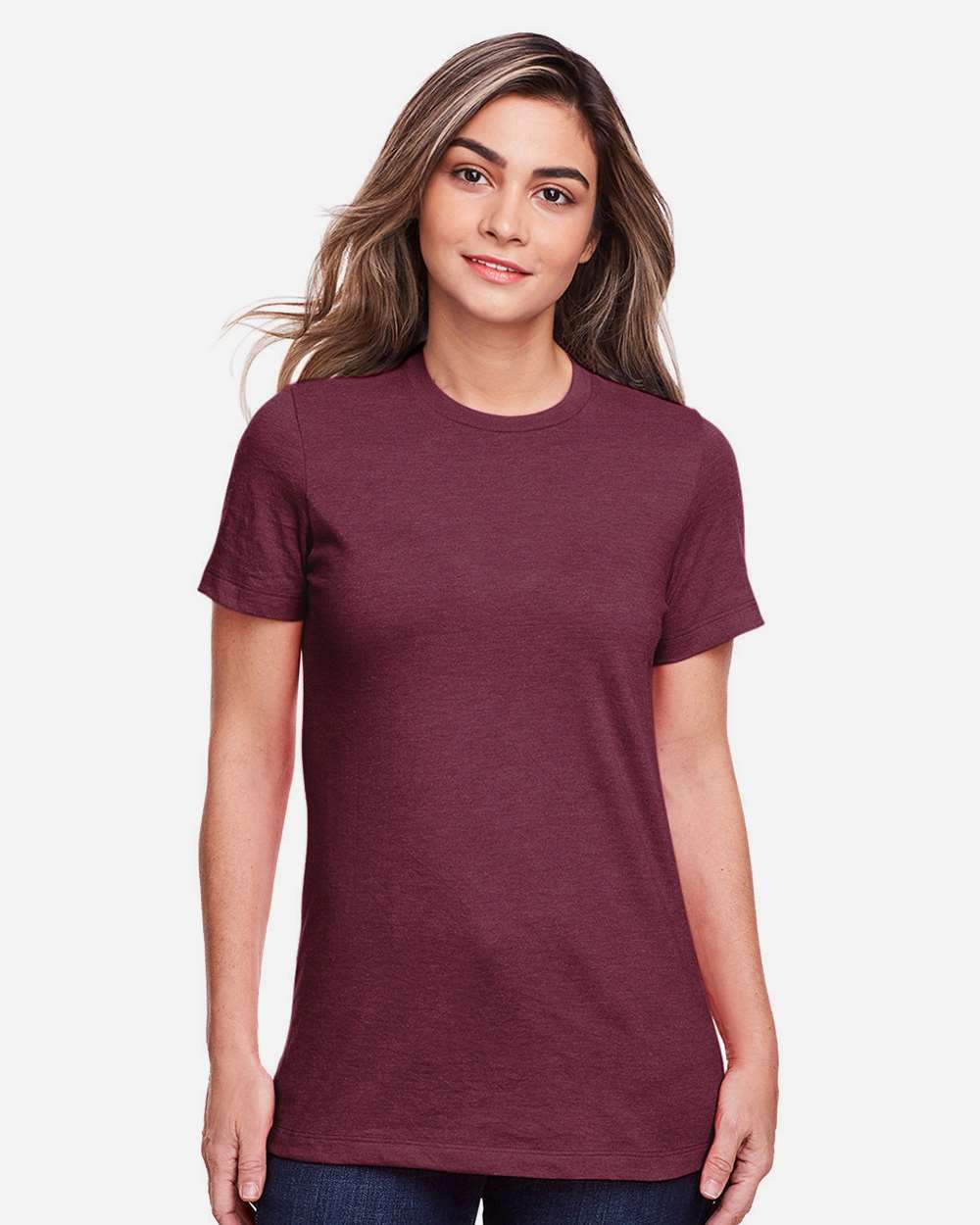 Gildan-64001LCVC-Softstyle® Women's CVC T-Shirt - Image 17