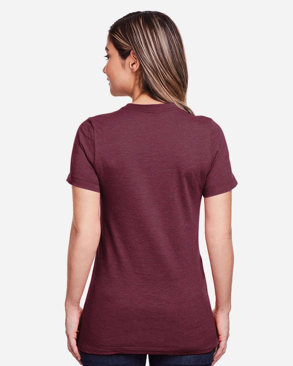 Gildan-64001LCVC-Softstyle® Women's CVC T-Shirt - Image 19