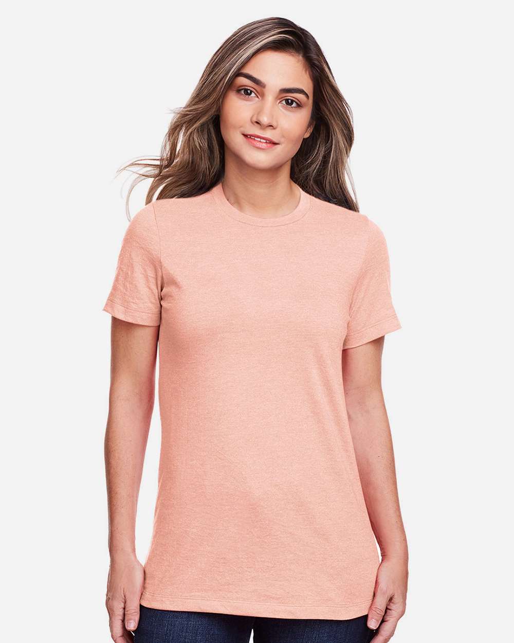 Gildan-64001LCVC-Softstyle® Women's CVC T-Shirt - Image 4