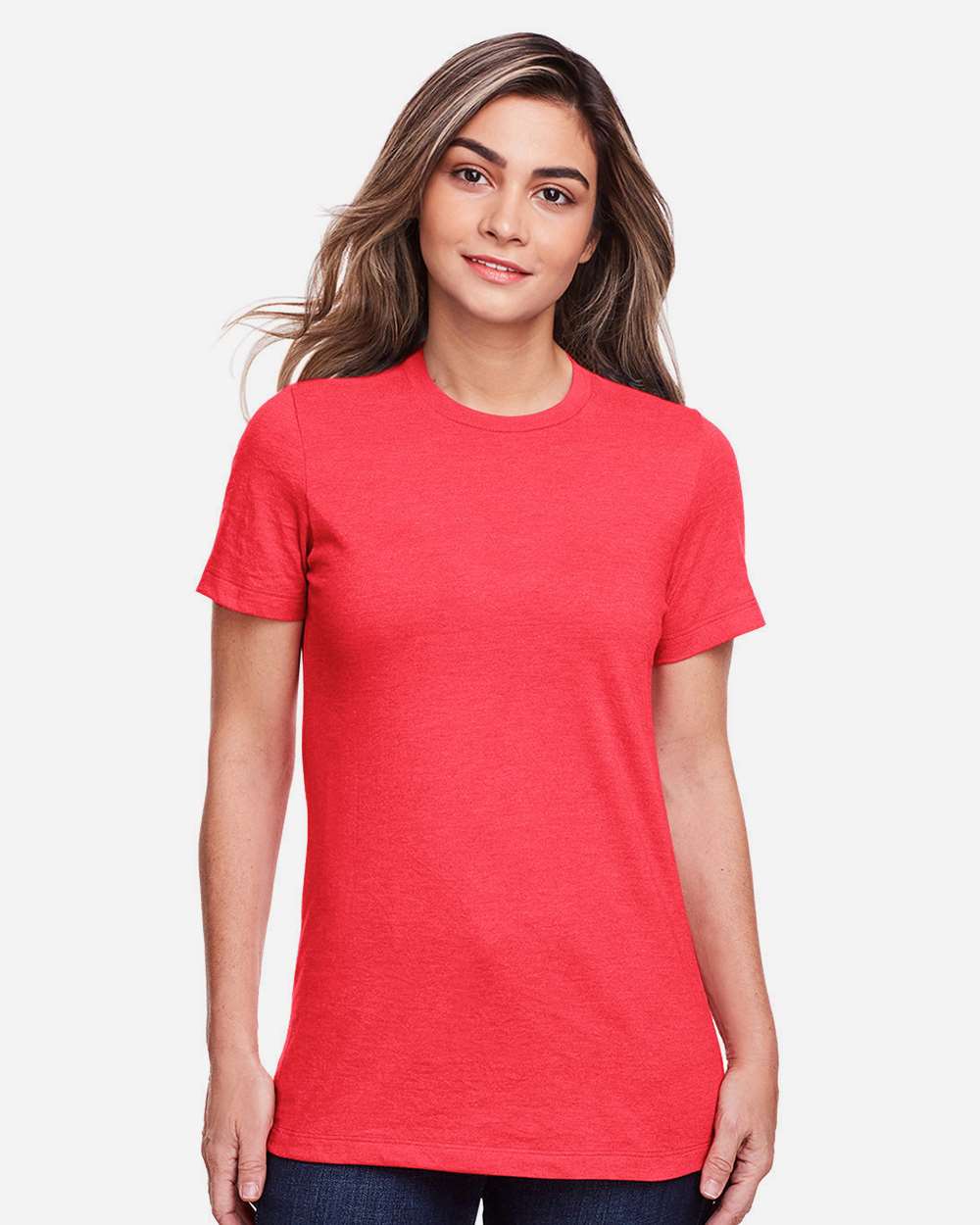 Gildan-64001LCVC-Softstyle® Women's CVC T-Shirt - Image 41