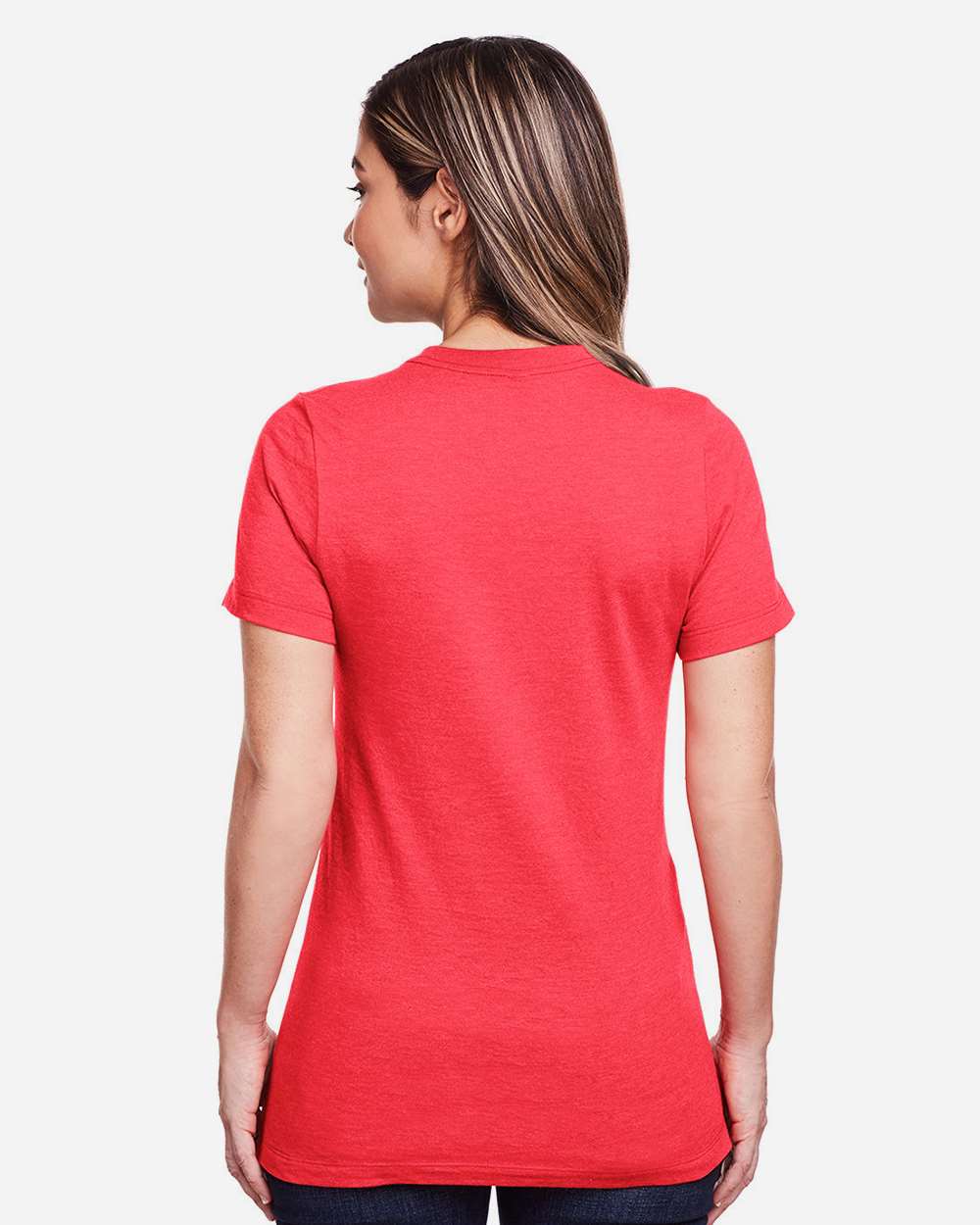 Gildan-64001LCVC-Softstyle® Women's CVC T-Shirt - Image 43