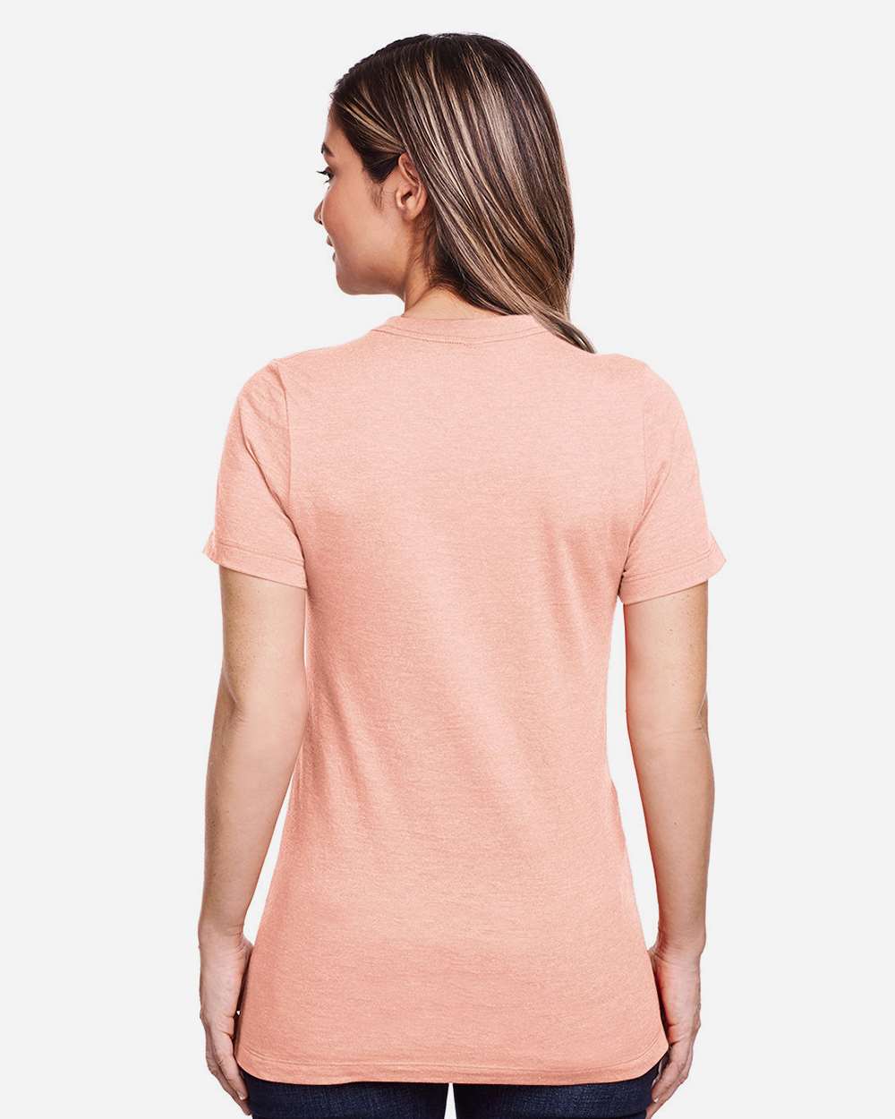 Gildan-64001LCVC-Softstyle® Women's CVC T-Shirt - Image 6