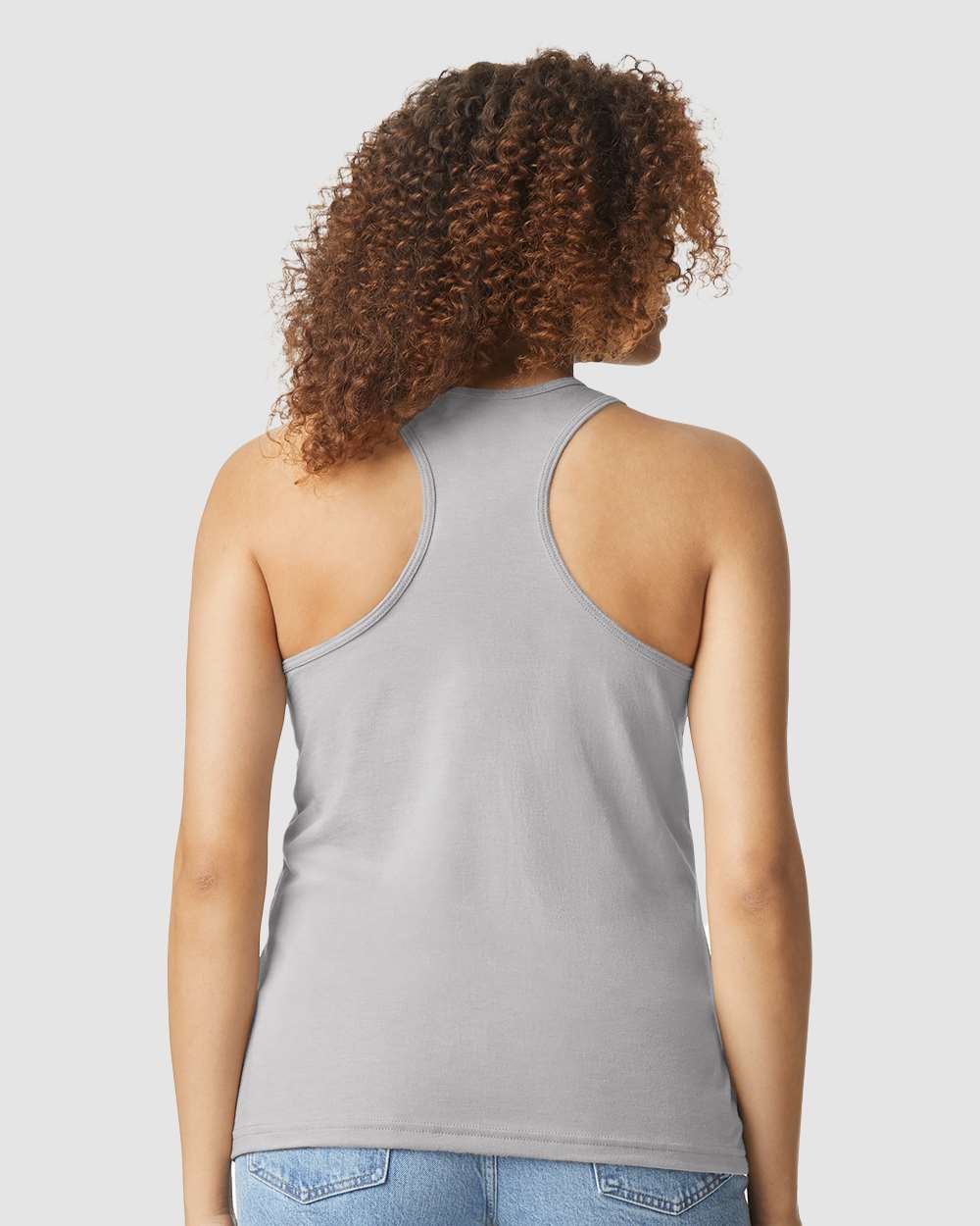 Gildan-64220LCVC-Softstyle® Women’s CVC Racerback Tank Top - Image 13