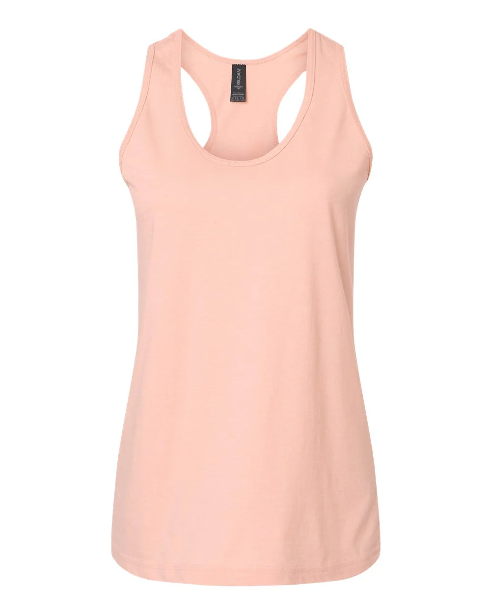 Gildan-64220LCVC-Softstyle® Women’s CVC Racerback Tank Top - Image 14