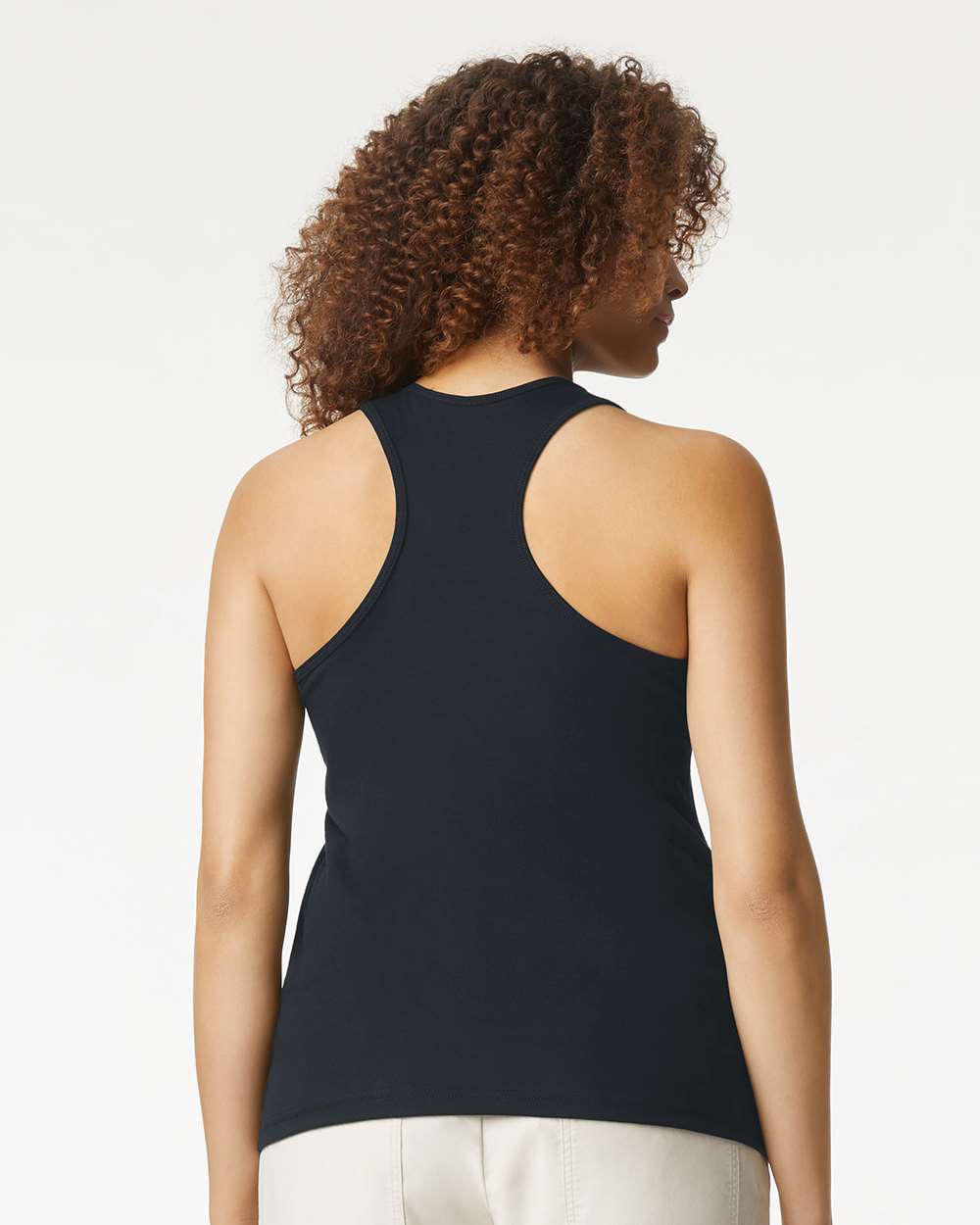 Gildan-64220LCVC-Softstyle® Women’s CVC Racerback Tank Top - Image 31