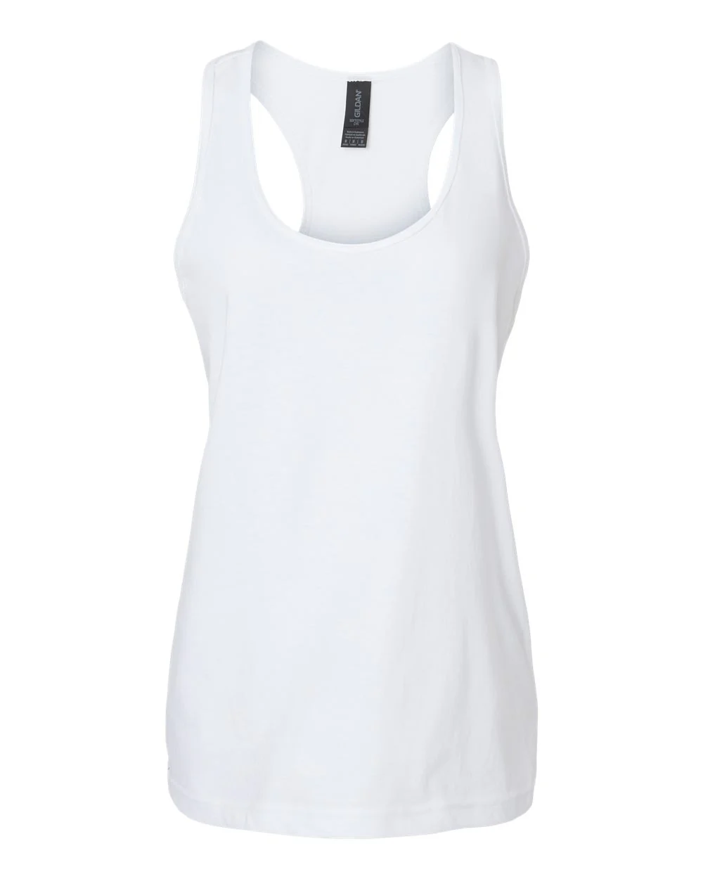 Gildan-64220LCVC-Softstyle® Women’s CVC Racerback Tank Top - Image 44