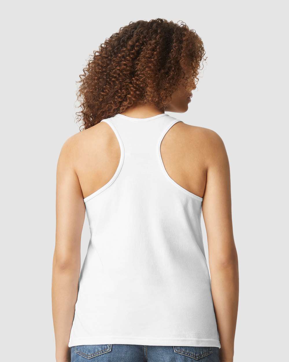 Gildan-64220LCVC-Softstyle® Women’s CVC Racerback Tank Top - Image 49