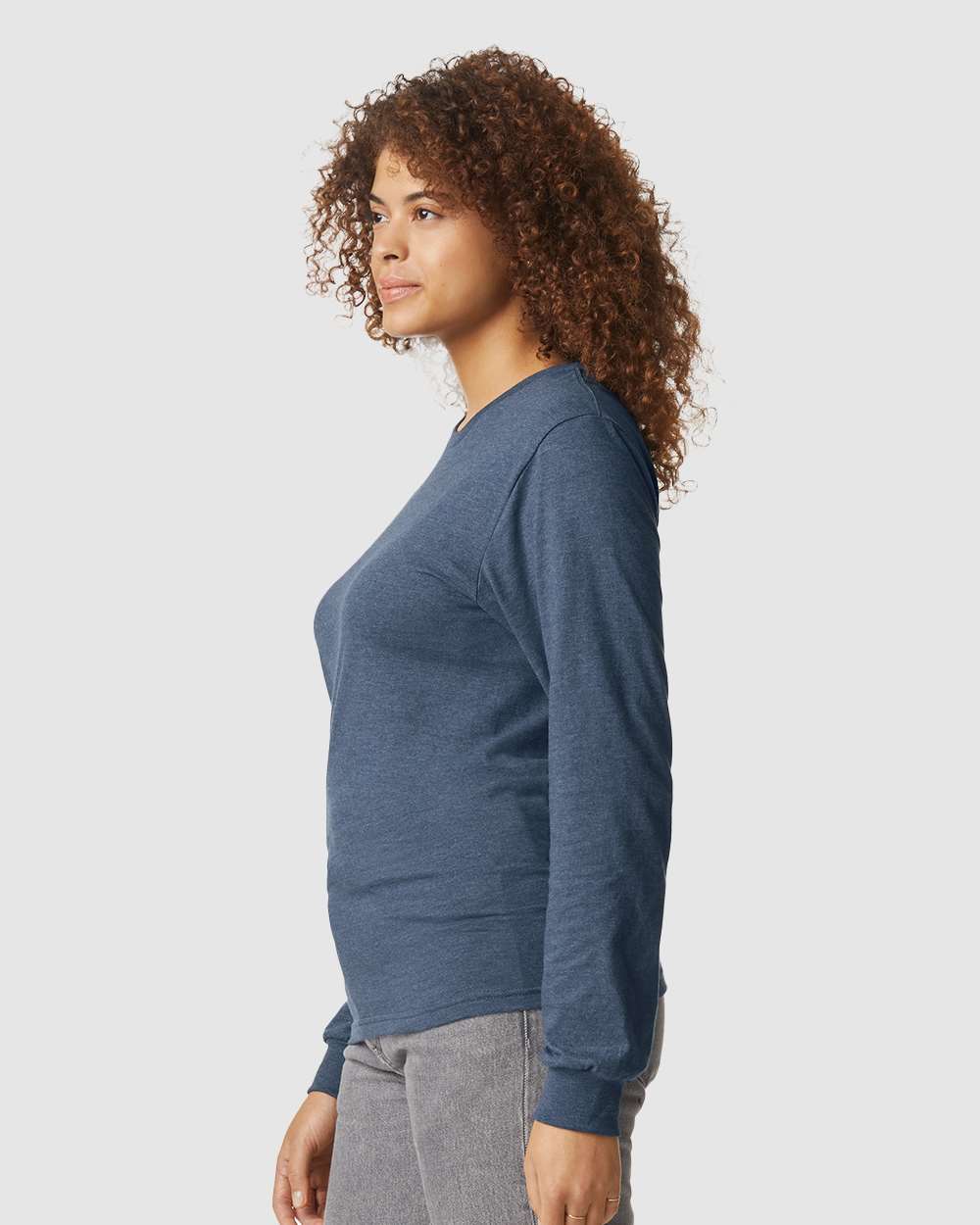 Gildan-64440CVC-Softstyle® CVC Long Sleeve T-Shirt - Image 18