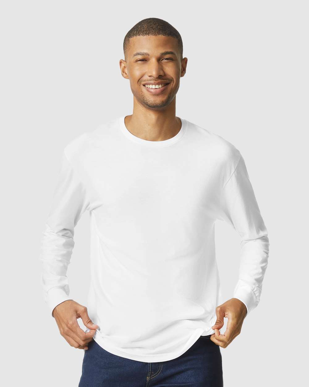 Gildan-64440CVC-Softstyle® CVC Long Sleeve T-Shirt - Image 35