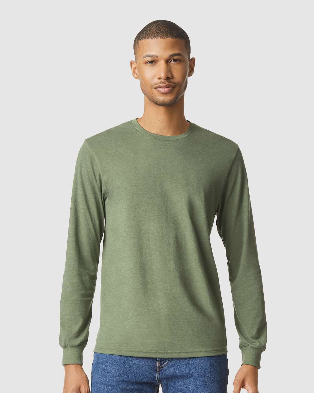 Gildan-64440CVC-Softstyle® CVC Long Sleeve T-Shirt - Image 4