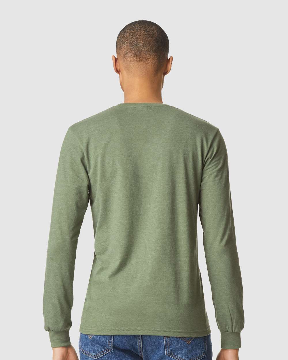 Gildan-64440CVC-Softstyle® CVC Long Sleeve T-Shirt - Image 6