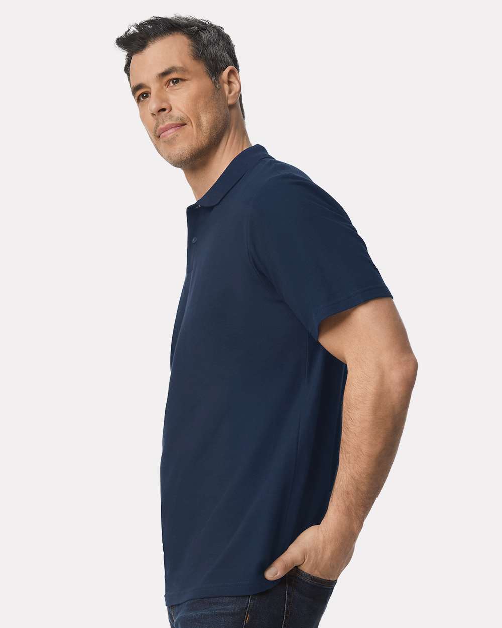 Gildan-64800-Softstyle® Pique Polo - Image 42